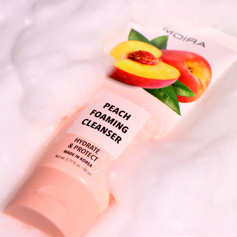 Peach Foaming Cleanser Moira - MeStore - Moira Beauty