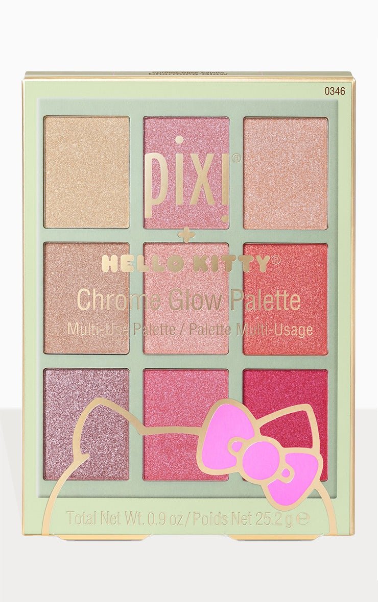 Pixi Hello Kitty Chrome Glow PaletteCharming Glow - MeStore - Pixi