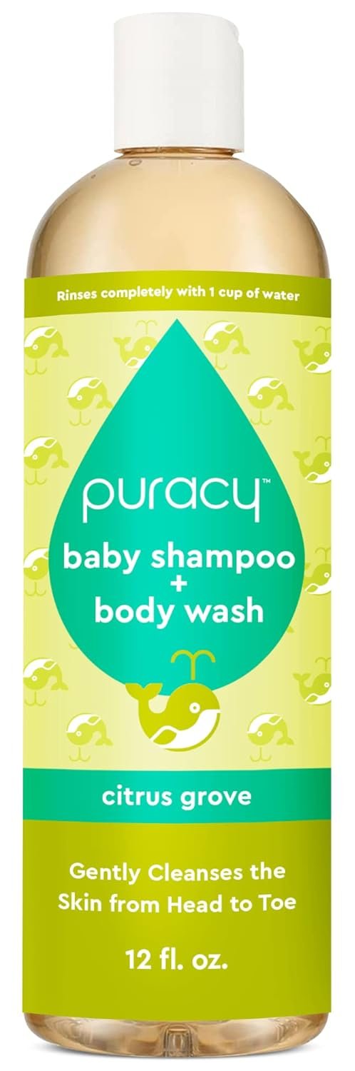 Puracy Natural Baby Shampoo+ Body Wash Citrus Grove 12Fl.Oz - MeStore - Puracy