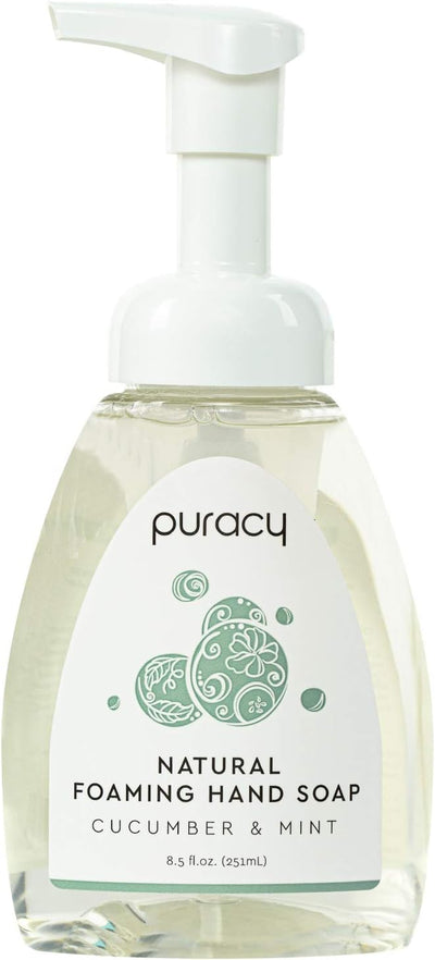 Puracy Natural Foaming Handwash Cucumber & mint 8.5 Fl.Oz - MeStore - Puracy