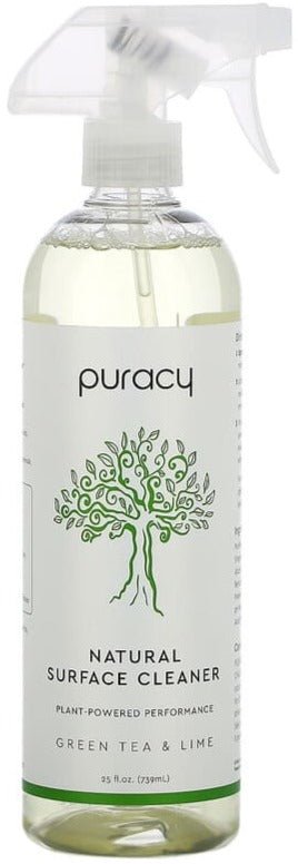 Puracy Natural Multi - Surface Cleaner Green Tea & Lime / 25oz Bottle - MeStore - Puracy