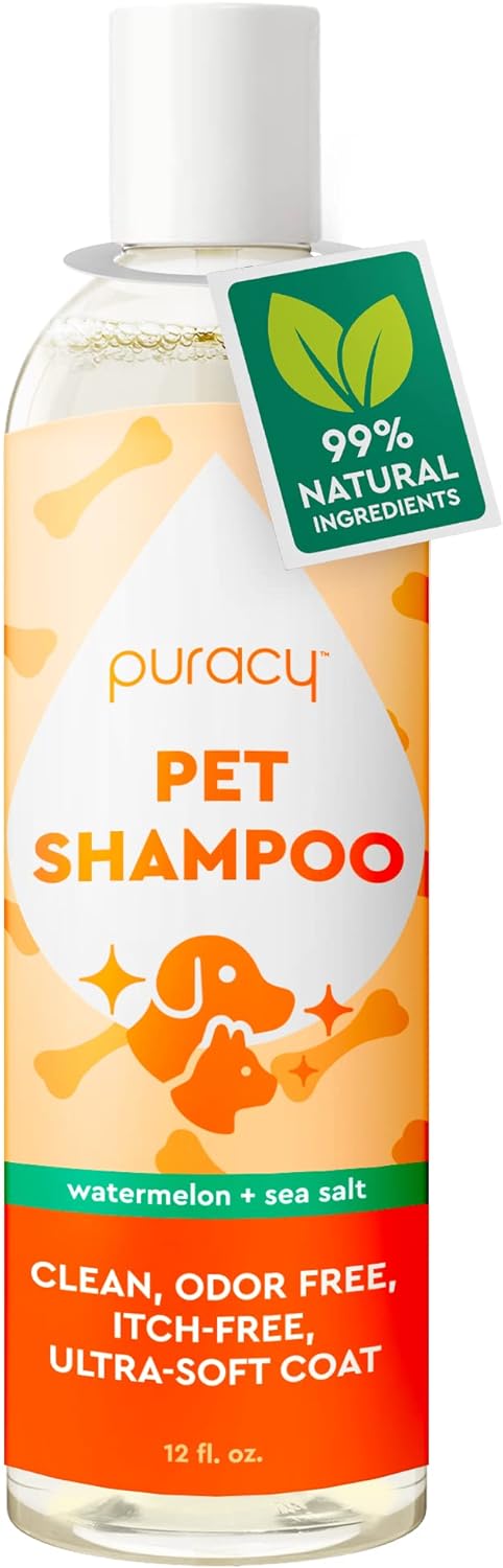 Puracy Natural Pet Shampoo Watermelon + Sea Salt 12 Fl.Oz - MeStore - Puracy