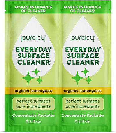 Puracy Natural Surface Cleaner Concentrate green tea+ lime .5Fl Oz - MeStore - Puracy