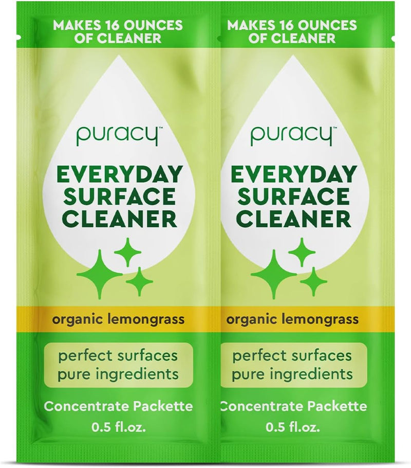 Puracy Natural Surface Cleaner Concentrate green tea+ lime .5Fl Oz - MeStore - Puracy