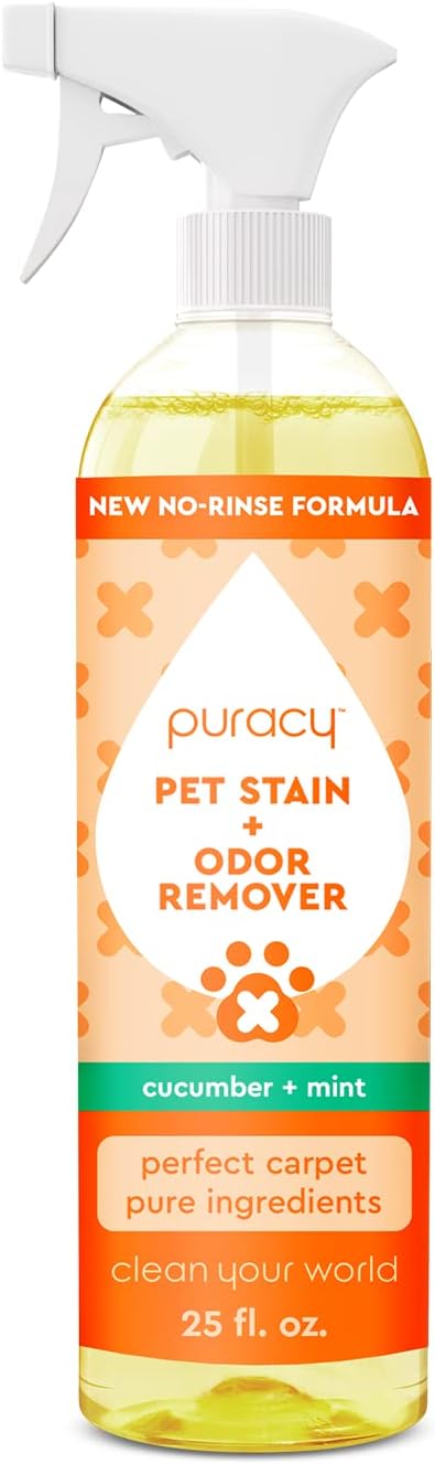 Puracy Pet Stain+ odor Remover Cucumber & mint 25 Fl.Oz - MeStore - Puracy