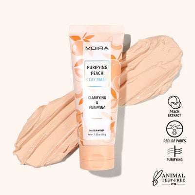 Purifying Peach Clay Mask - MeStore - Moira Beauty