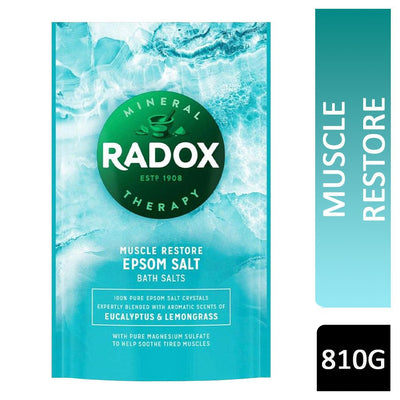 Radox Salts In A Pouch 810G Muscle Restore - MeStore - Radox