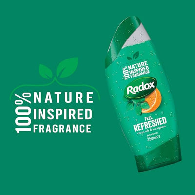 Radox Shower Gel 250Ml Feel Refreshed - MeStore - Radox