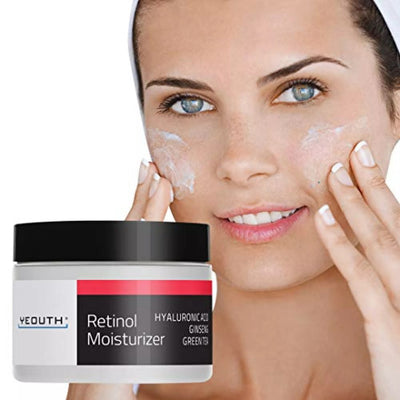 Retinol Moisturizer With Hyaluronic Acid,ginseng, Green Tea, 4oz - MeStore - Yeouth