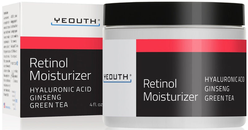 Retinol Moisturizer With Hyaluronic Acid,ginseng, Green Tea, 4oz - MeStore - Yeouth