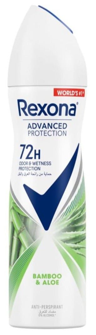 Rexona Advance Protection bamboo & Aloe Vera Deodorant Spray - MeStore - Rexona