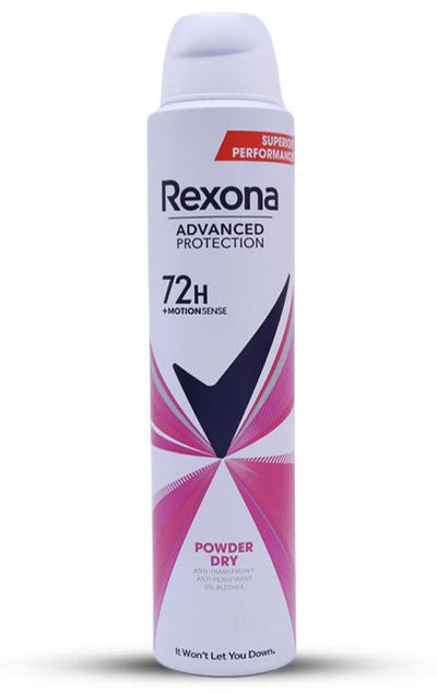 REXONA DEO (AR) 200ML X 12 POWDER DRY (W) - MeStore - Rexona