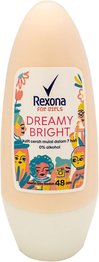 REXONA ROLL ON (INDO) 40ML X 24 DREAMY BRIGHT (W) - MeStore - Rexona