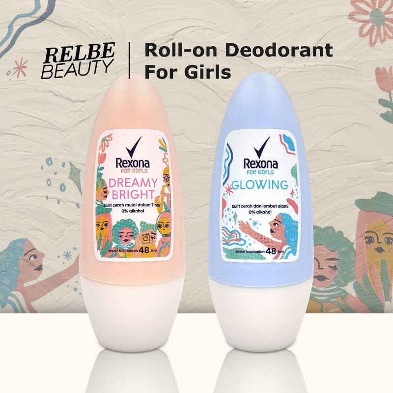 REXONA ROLL ON (INDO) 40ML X 24 DREAMY BRIGHT (W) - MeStore - Rexona