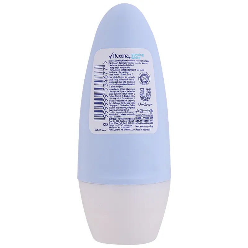 REXONA ROLL ON (INDO) 40ML X 24 GLOWING (W) - MeStore - Rexona