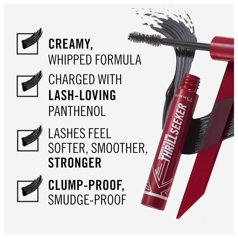 Rim Volume Thrill Seeker Mascara Brown Black - MeStore - Rimmel