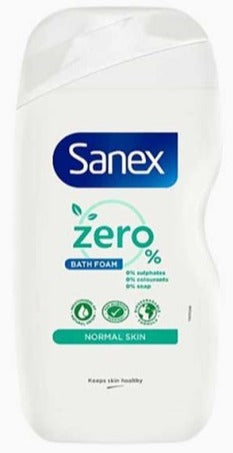 Sanex Bath Foam 415Ml Zero Normal