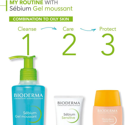 SEBIUM GEL MOUSSANT FP500ML - MeStore - BioDerma