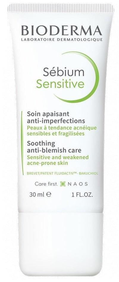 Sebium Sensitive Soothing Moisturising Anti - Blemish Cream 30ml - MeStore - BioDerma