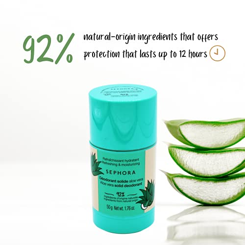 SEPHORA ALOE VERA SOLID DEODORANT 50G - MeStore - Sephora