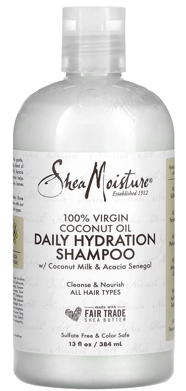 Shea Moisture - Virgin Coconut Oil Daily Hydration Shampoo ( 13 oz / 384 ml) - MeStore - Shea Moisture