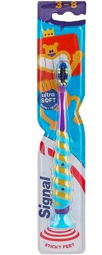 Signal Kids Toothbrush 3 - 8 Year (Assorted Colors) - MeStore - Signal