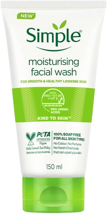 Simple Moisturising Foaming Face Wash 150Ml - MeStore - Simple