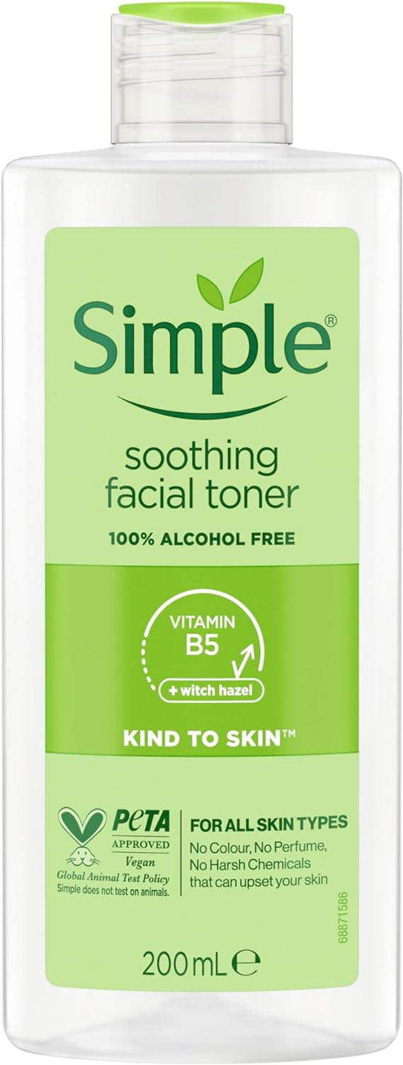 Simple Soothing Toner 200Ml Uk Pack - MeStore - Simple