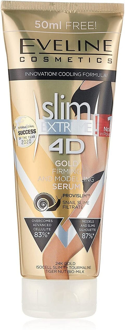 Slim Extreme 4d Gold Serum Slimming And Shaping 250 Ml - MeStore - Eveline