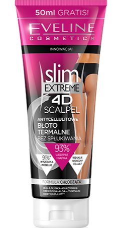 Slim Extreme 4d Scalpel Anti - cellulite No - rinse Thermal Mud 250ml - MeStore - Eveline