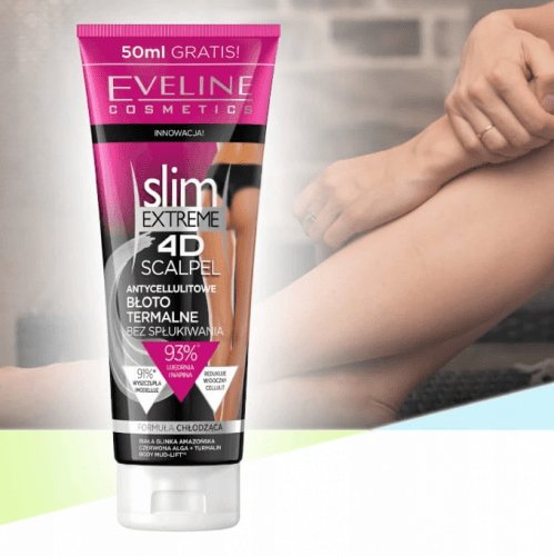 Slim Extreme 4d Scalpel Anti - cellulite No - rinse Thermal Mud 250ml - MeStore - Eveline