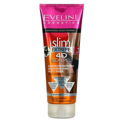 Slim Extreme 4d Scalpel Superconcentrated Serum Reducing Fatty Tissue 250ml - MeStore - Eveline