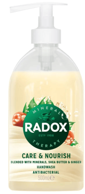 Radox Anti Bacterial Care & Nourish 500Ml Pump Soap