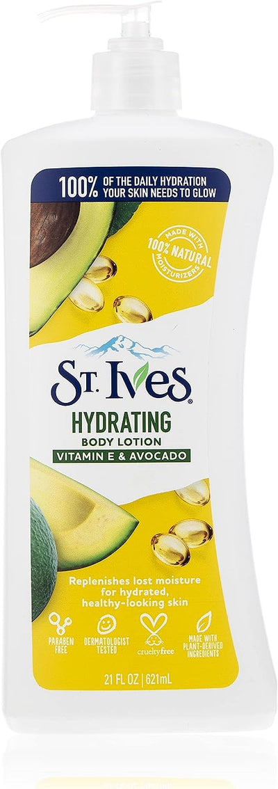 St Ives Daily Hydrating Vitamin E & Avocado Body Lotion 21Oz - MeStore - St Ives