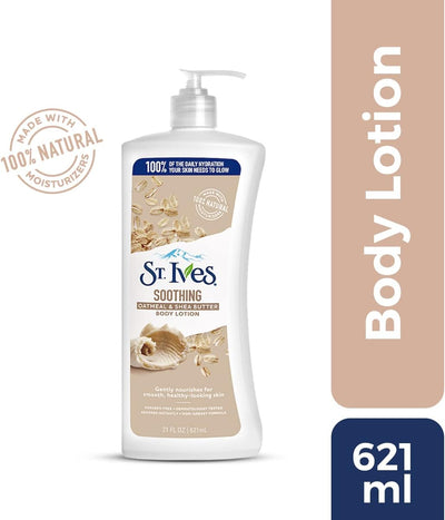 St. Ives Soothing Oatmeal & Shea Butter Body Lotion 4X21OZ - MeStore - St Ives