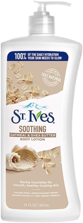 St. Ives Soothing Oatmeal & Shea Butter Body Lotion 4X21OZ - MeStore - St Ives