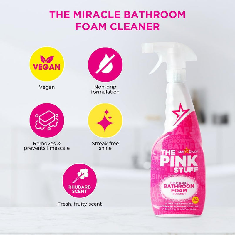 Stardrops Pink Stuff Bathroom Cleaner 750ml - MeStore - Stardrops