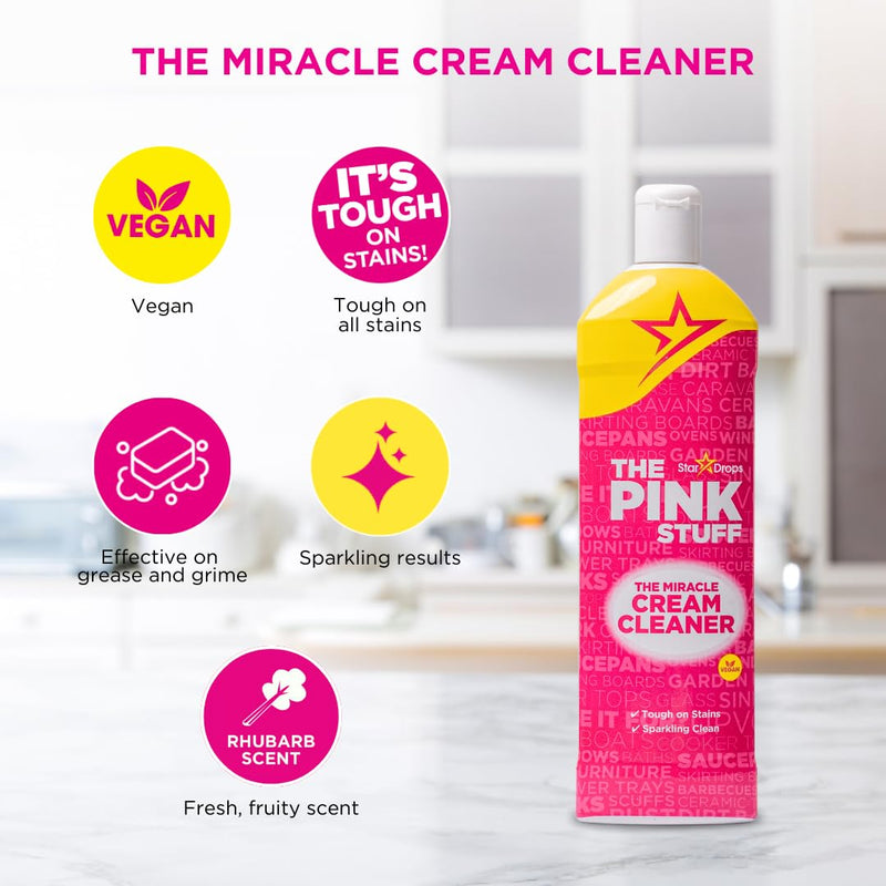 Stardrops Pink Stuff Cream Cleaner 500ml - MeStore - Stardrops