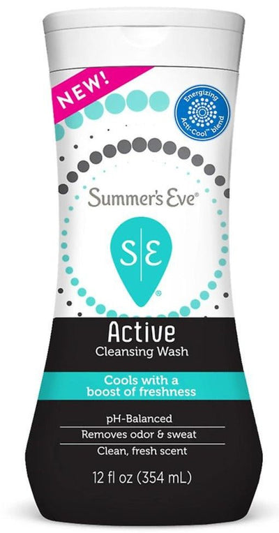 Summer Eve Active Cool 12oz Wash 12 - MeStore - Summer's Eve