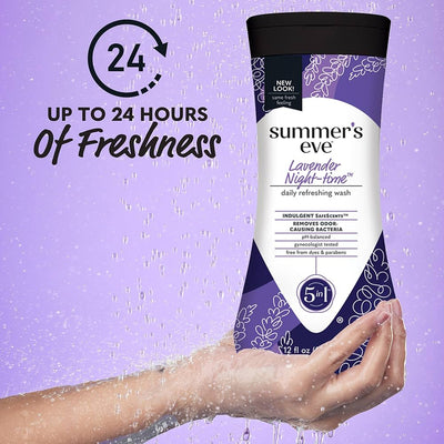 Summer's Eve Cleansing Wash, Lavender Night - time - MeStore - Summer's Eve