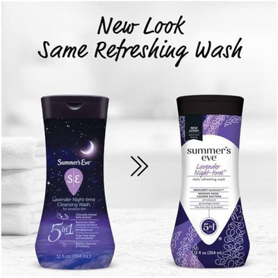 Summer's Eve Cleansing Wash, Lavender Night - time - MeStore - Summer's Eve