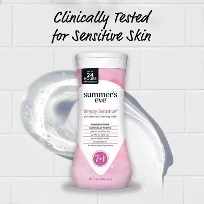 Summer's Eve Cleansing Wash, Simply Sensitive - MeStore - Summer's Eve