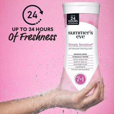 Summer's Eve Cleansing Wash, Simply Sensitive - MeStore - Summer's Eve