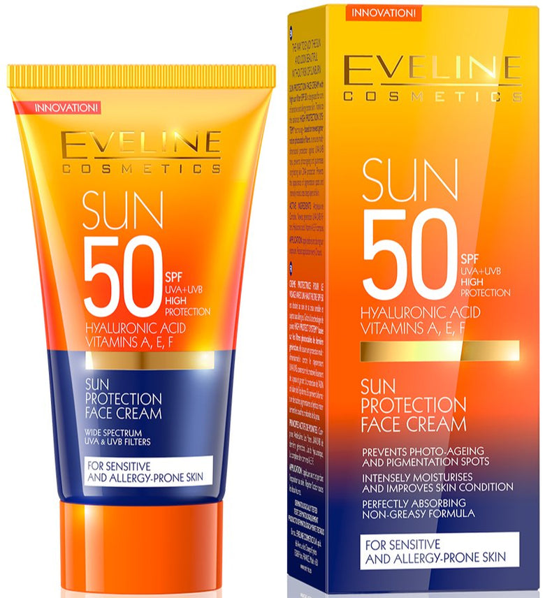 SUN PROTECTION FACE CREAM SPF50 50ML - MeStore - Eveline