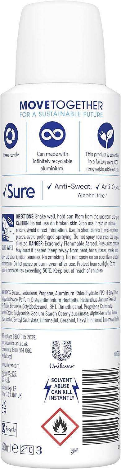 Sure Spray 200Ml Cotton - MeStore - Sure