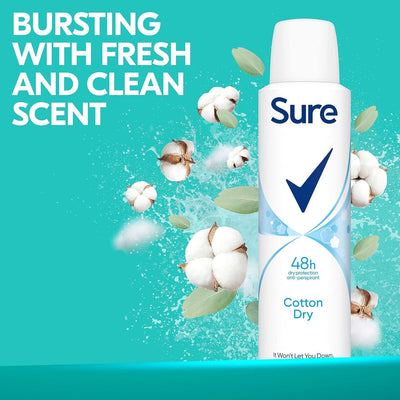 Sure Spray 200Ml Cotton - MeStore - Sure