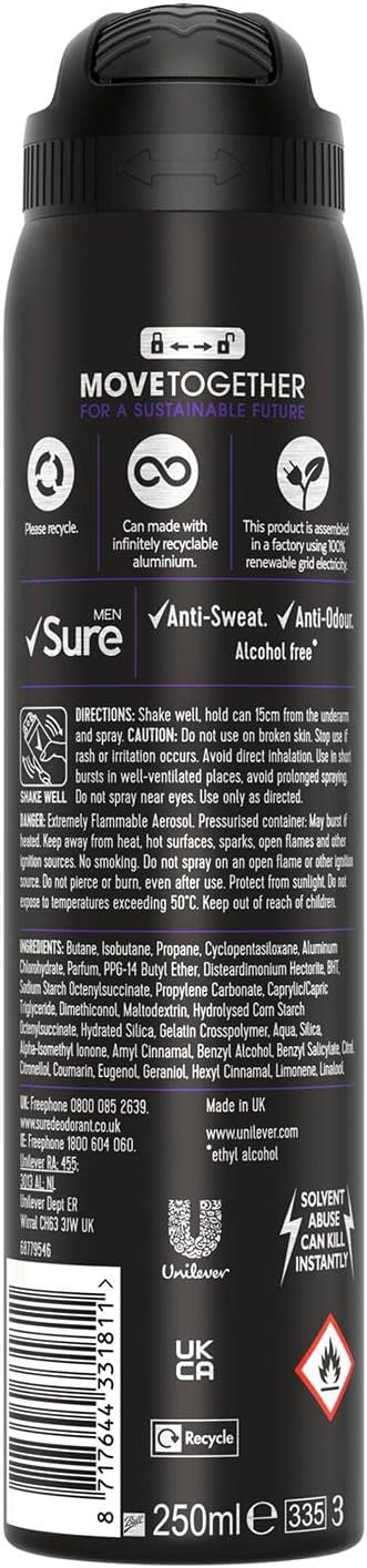 Sure Spray 250Ml Active - MeStore - Sure