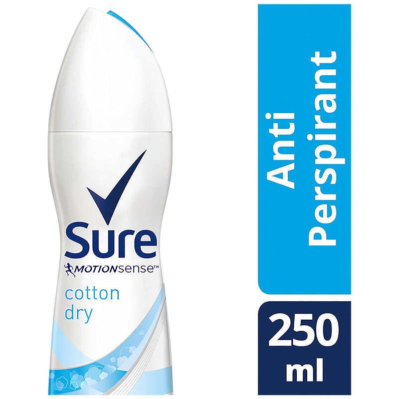 Sure Spray 250Ml Cotton Dry - MeStore - Sure