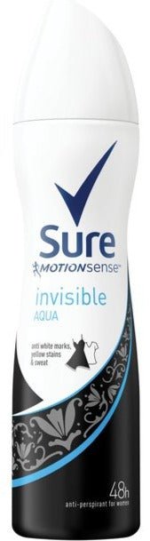 Sure Spray 250Ml Invisible Aqua - MeStore - Sure