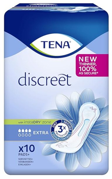 Tena Discreet Extra Absorbent 10 Pieces, 10pcs - MeStore - Tena